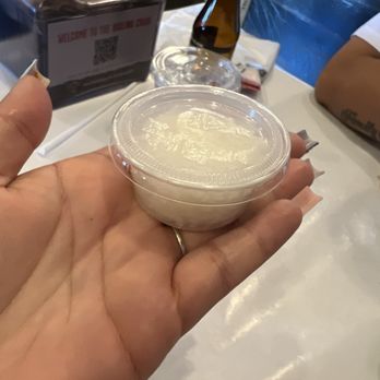 The Boiling Crab - It's not ranch , IT'S RICE ! This is what they give you for your gumbo. - Seafood Near Me - Sacramento, California