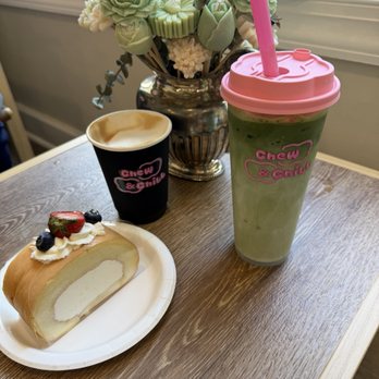 Chew & Chill - Cake roll, americano, matcha latte - Art Classes Near Me - Gaithersburg, Maryland Chew & Chill - Cake roll, americano, matcha latte - Art Classes Near Me - Gaithersburg, Maryland