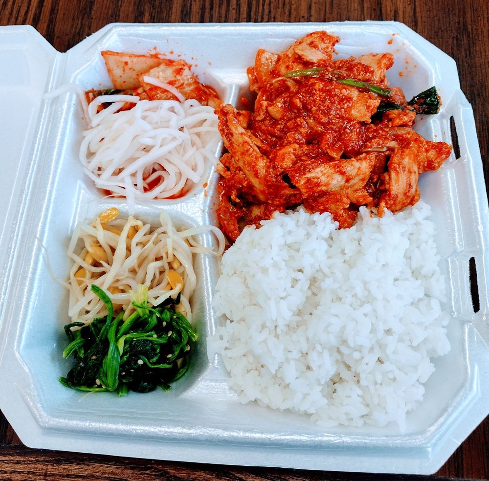 Food from Korean House