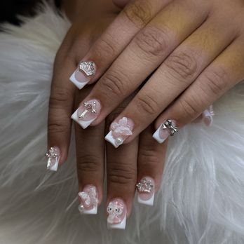 Princess Nails - Love this salon must I had a great time cutest nails. Prices are affordable Pearson who did my nails was Wendy Acrylic Nail (Full Set) - Nail Salons Near Me - Long Beach, California Princess Nails - Love this salon must I had a great time cutest nails. Prices are affordable Pearson who did my nails was Wendy Acrylic Nail (Full Set) - Nail Salons Near Me - Long Beach, California
