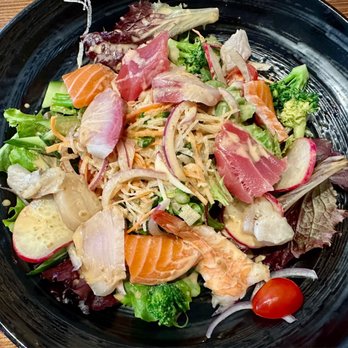 Miyabi Uni - Sashimi Salad - Japanese Near Me - Torrance, California Miyabi Uni - Sashimi Salad - Japanese Near Me - Torrance, California