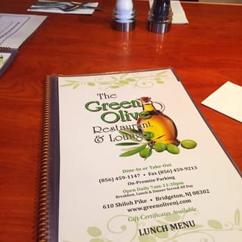 Green Olive Restaurant - Pretty extensive menu - Italian Near Me - Bridgeton, New Jersey Green Olive Restaurant - Pretty extensive menu - Italian Near Me - Bridgeton, New Jersey
