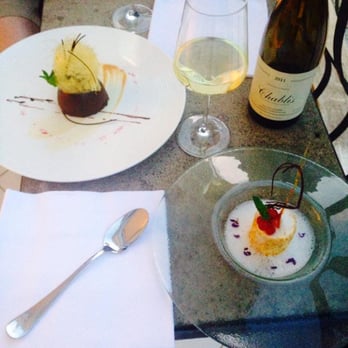 Hotel Villa Franca - Dessert on our terrace. A chocolate treat for him, and almond semifreddo for me! - Hotels Near Me - Positano, SA Hotel Villa Franca - Dessert on our terrace. A chocolate treat for him, and almond semifreddo for me! - Hotels Near Me - Positano, SA