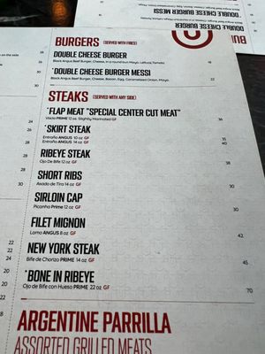 Menu photo 2 Argentinian Grill Boca Raton, FL