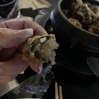 Chon Dak - Glass noodles, wrapped in nori "Deep Fried Seaweed Roll" - Bars Near Me - Gardena, California
