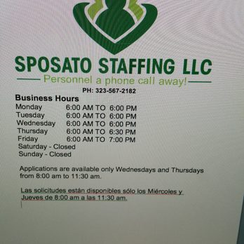 Sposato Staffing - Employment Agencies Near Me - South Gate, California Sposato Staffing - Employment Agencies Near Me - South Gate, California