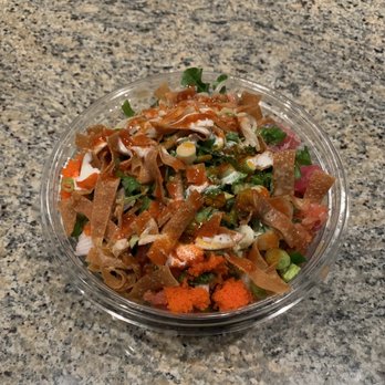 Pacific Kitchen - Large Poke Bowl  4 Proteins - Poke Near Me - Stevenson Ranch, California
