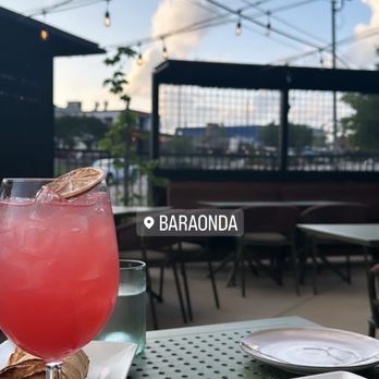 Baraonda - Outside patio. Capri drink. Burrata and bread service - Italian Near Me - Atlanta, Georgia Baraonda - Outside patio. Capri drink. Burrata and bread service - Italian Near Me - Atlanta, Georgia