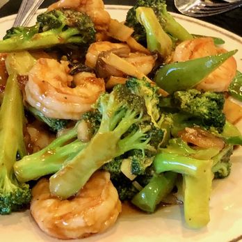 Real Wok - Garlic shrimp & broccoli - Dim Sum Near Me - Lake Worth, Florida
