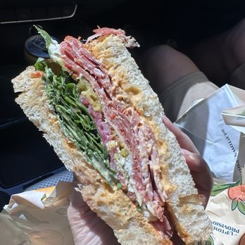 Uptown Provisions - Spicy Gabagool Sandwich - Sandwiches Near Me - Whittier, California Uptown Provisions - Spicy Gabagool Sandwich - Sandwiches Near Me - Whittier, California