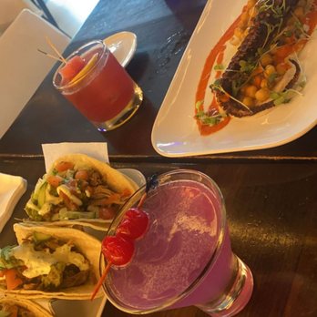 Tru Astoria - Pulled pork tacos , grilled octipus ^ hendrick's smash & - Mediterranean Near Me - Astoria, New York Tru Astoria - Pulled pork tacos , grilled octipus ^ hendrick's smash & - Mediterranean Near Me - Astoria, New York