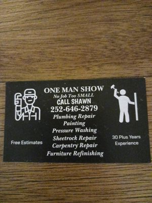 One Man Show Logo