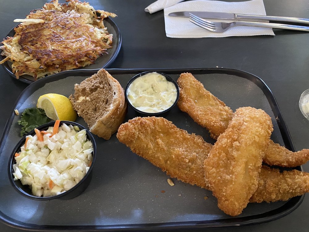 Food from White Rabbit Bar and Grill