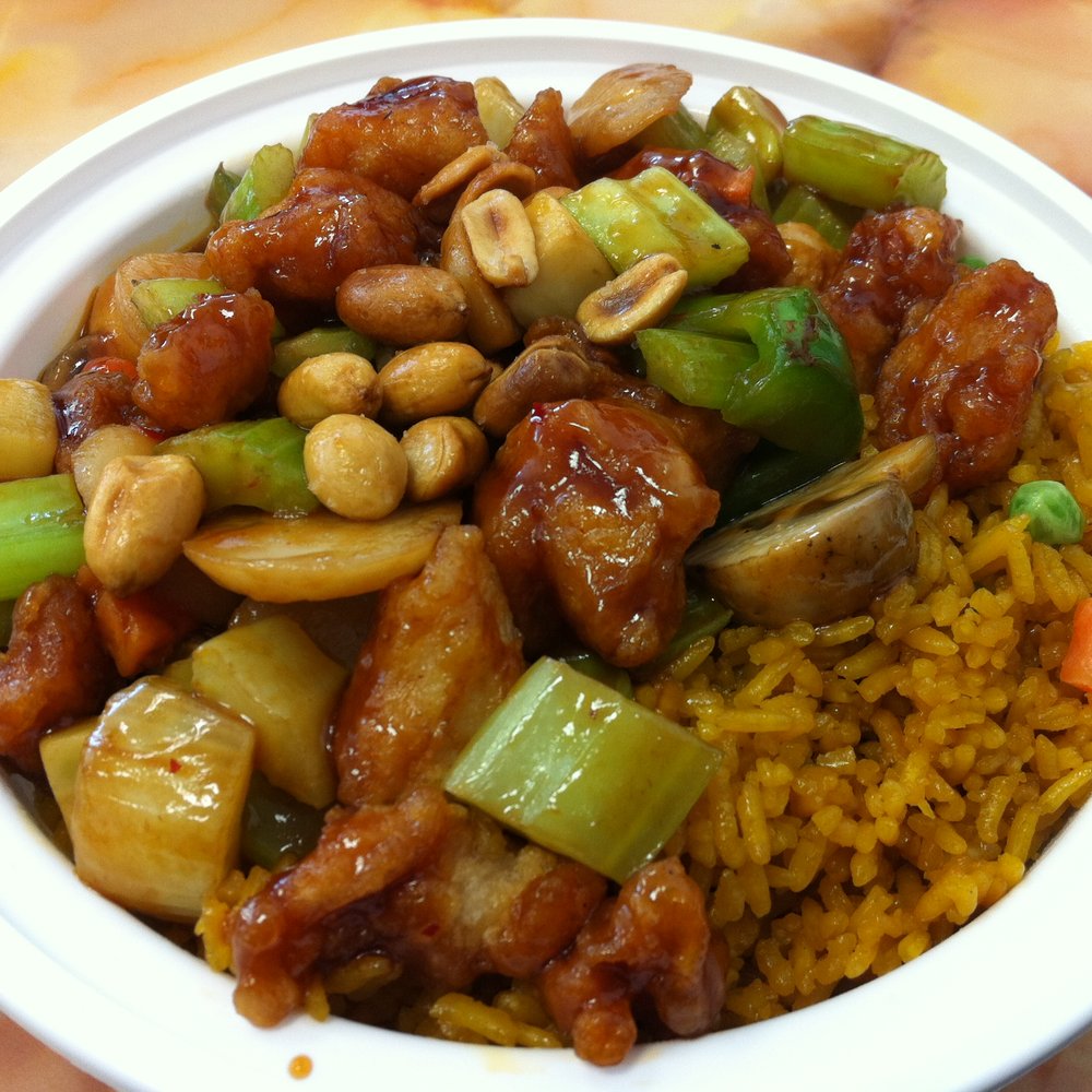 Mr Wok - Lunch Special Kung Po Chicken w/ Fried Rice - Chinese Near Me - Portland, Tennessee Mr Wok - Lunch Special Kung Po Chicken w/ Fried Rice - Chinese Near Me - Portland, Tennessee
