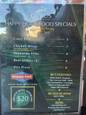 Menu photo 6 Citrus Grill & Lounge Henderson, NV