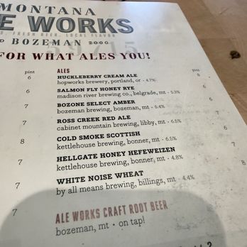 Montana Ale Works - New American Near Me - Bozeman, Montana Montana Ale Works - New American Near Me - Bozeman, Montana
