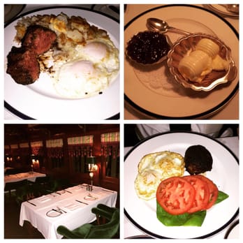 Pacific Dining Car - Filet and eggs, with elegant butter and jelly for your bread. Overall a tasty meal. The free range eggs are really awesome. - Steakhouses Near Me - Los Angeles, California Pacific Dining Car - Filet and eggs, with elegant butter and jelly for your bread. Overall a tasty meal. The free range eggs are really awesome. - Steakhouses Near Me - Los Angeles, California