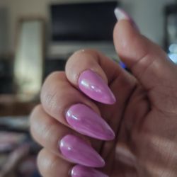 La Mirada Nails & Spa - 8/13/25 - gel and chrome by Chi Chi