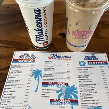Makenna Koffee - Drinks and menu. - Coffee & Tea Near Me - Orange, California