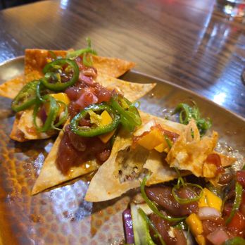 Drunken Fish - Edwardsville - Ahi or "tuna nachos" - Sushi Bars Near Me - Edwardsville, Illinois