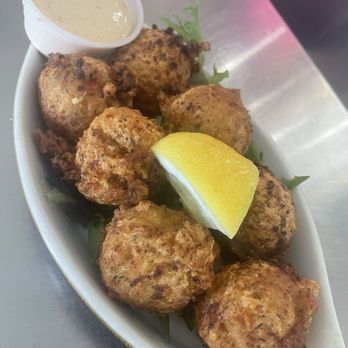Commander's Shellfish Camp - Conch Fritters - Bars Near Me - St. Augustine, Florida