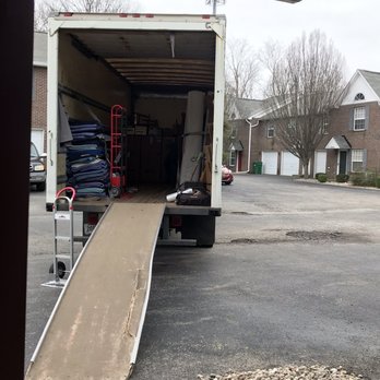 A Local Van Moving & Storage - Inside the moving truck - Movers Near Me - Louisville, Kentucky