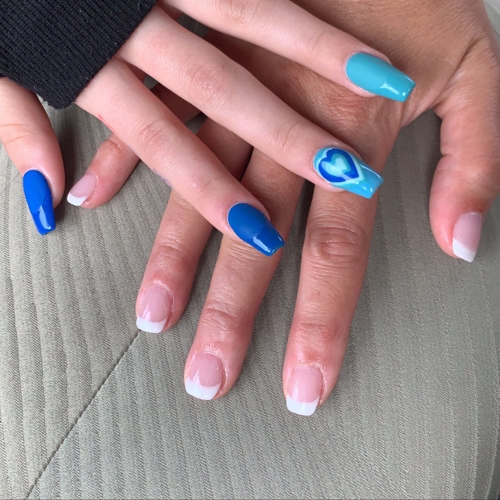 VO Nails Spa - French mani dip and gel with design - Nail Salons Near Me - Jacksonville, North Carolina VO Nails Spa - French mani dip and gel with design - Nail Salons Near Me - Jacksonville, North Carolina