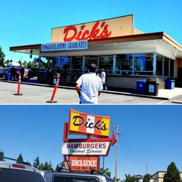 Exterior photo of Dick's Drive-In - Kent, Washington Exterior photo of Dick's Drive-In - Kent, Washington