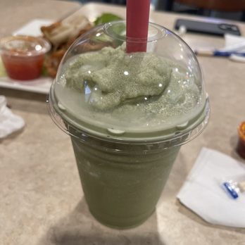 Pho An Hoa - Green matcha smoothie without boba - Vietnamese Near Me - San Leandro, California Pho An Hoa - Green matcha smoothie without boba - Vietnamese Near Me - San Leandro, California