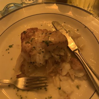 Elysian Cafe - My cod over potatoes. - New American Near Me - Hoboken, New Jersey Elysian Cafe - My cod over potatoes. - New American Near Me - Hoboken, New Jersey