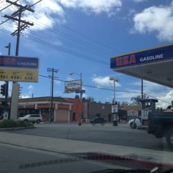 Usa Gasoline - As seen from Cahuenga Bl heading south