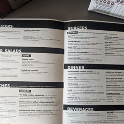 Big Boy - Menu