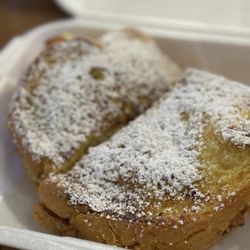 The Deli Station - French toast breakfast sandwich with bacon