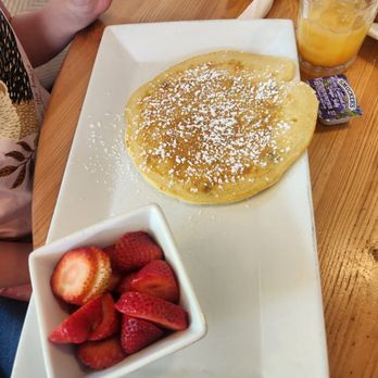 Corner Cafe - Kids menu chocolate pancake - Breakfast & Brunch Near Me - Newport, Rhode Island