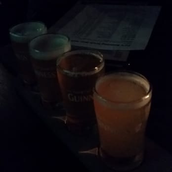 PJ Ryans - Flight of mystic river brewery - American Near Me - Somerville, Massachusetts