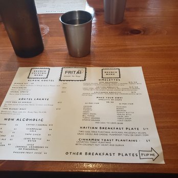 Fritai - Brunch menu - Haitian Near Me - New Orleans, Louisiana