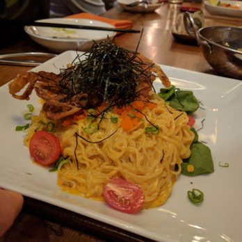 BITES Asian Kitchen + Bar - Crab Ramen Alfredo - Japanese Near Me - Chicago, Illinois