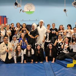 Chicago Pediatric Therapy & Wellness Center - 101 Dalmatian group costume during Halloween week!!