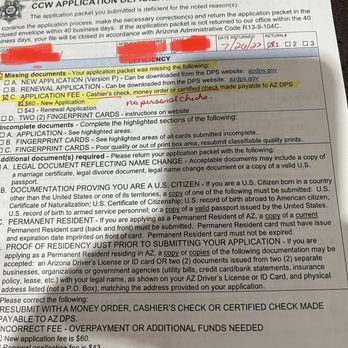 Safe Arizona Firearms Education - Returned application stating No Personal Checks - Firearm Training Near Me - mesa, Arizona Safe Arizona Firearms Education - Returned application stating No Personal Checks - Firearm Training Near Me - mesa, Arizona