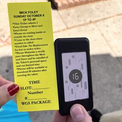 Beeper system to be called up for store events.