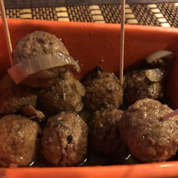 Bamboo Fire Cafe - Jerk meatballs. Not spicy, slight kick on backend. - Caribbean Near Me - Delray Beach, Florida