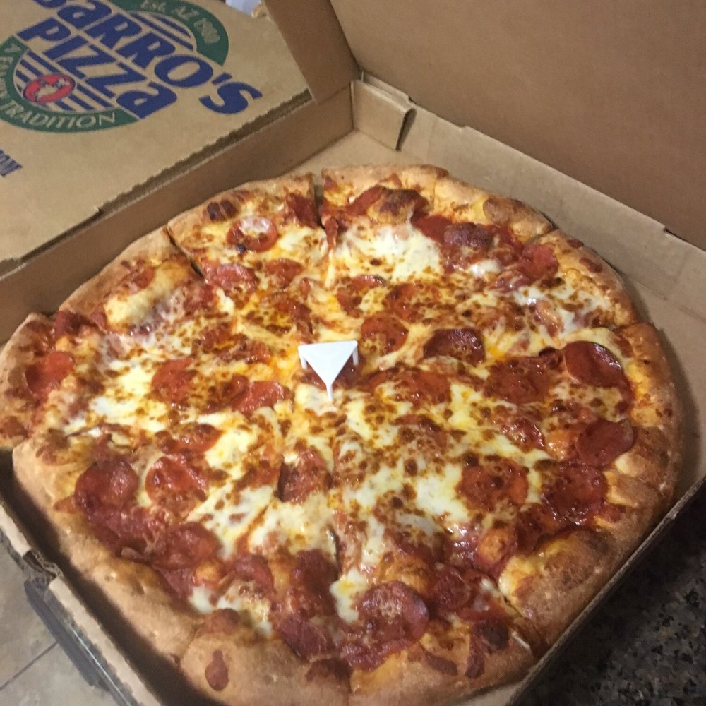 Barro's Pizza - X large pepperoni $10.50 - Pizza Near Me - Peoria, Arizona Barro's Pizza - X large pepperoni $10.50 - Pizza Near Me - Peoria, Arizona