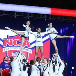 Sonia Sotomayor High School - Sonia SotoMayor Cheer team competes at NCA