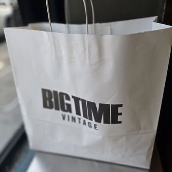 Big Time Vintage - Bag them! Great deals and value  Interior Big Time Vintage on Valencia Street San Francisco The Mission District - Used, Vintage & Consignment Near Me - San Francisco, California