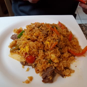 Eggs & Thai Café - Kimchi (I think) fried rice was delicious. - Thai Near Me - Dedham, Massachusetts