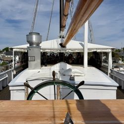 Boat patio seating