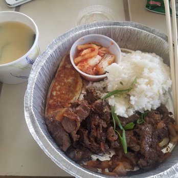 Master Chef - Bulgogi lunch and miso soup - Sushi Bars Near Me - South Hadley, Massachusetts
