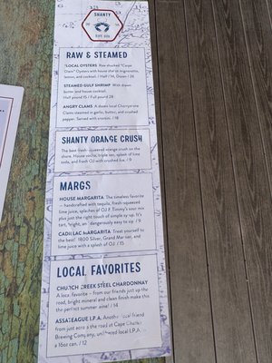 Menu photo 4 The Shanty Cape Charles, VA