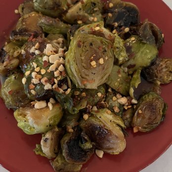 Harvest Kitchen - Pow Pow Brussels Sprouts - New American Near Me - New York, New York