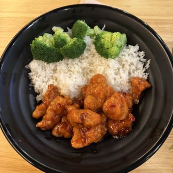 Zen Ramen & Grill - Orange Chicken Bowl - Ramen Near Me - Hanover Park, Illinois